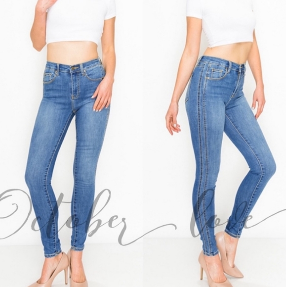 HP!! Last ONE! October Love Denim Jeans - Picture 3 of 4